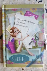 carnet secret  cadenas illustr Nina de San - La Marelle