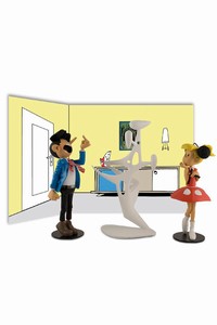 Scène Modeste et Pompon Apothéose CP-Leblon-Delienne